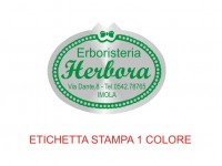 Etichette adesive per erboristerie, cosmetica, cosmesi (mm 36X28)  (cod.19M )